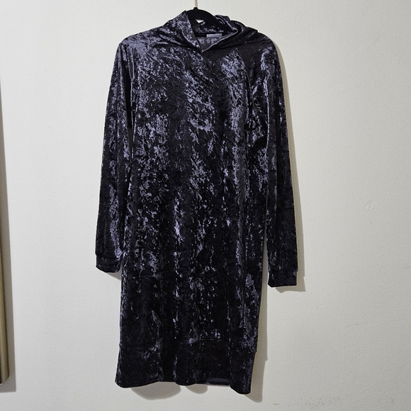 B Young Velour Swing Dress - Picture 1 of 4